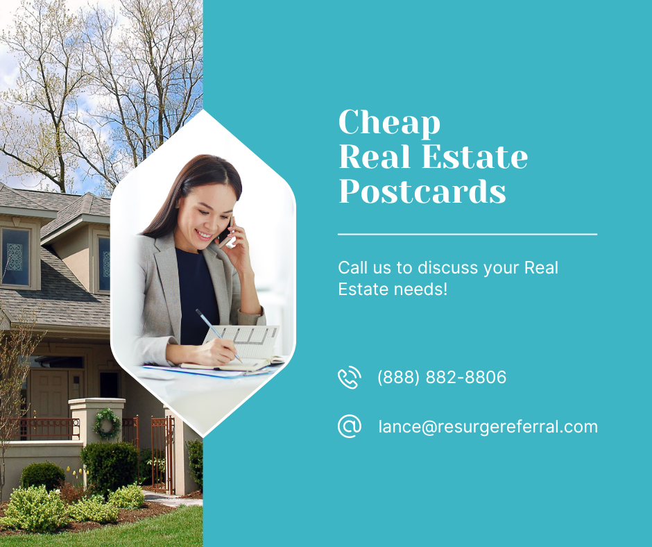 Cheap Real Estate Postcards